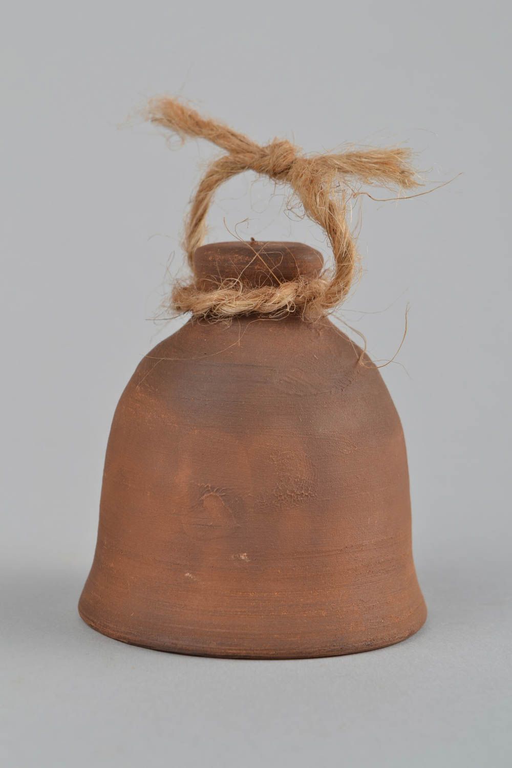 Campanello originale fatto a mano campanella in ceramica elemento decorativo
 foto 3