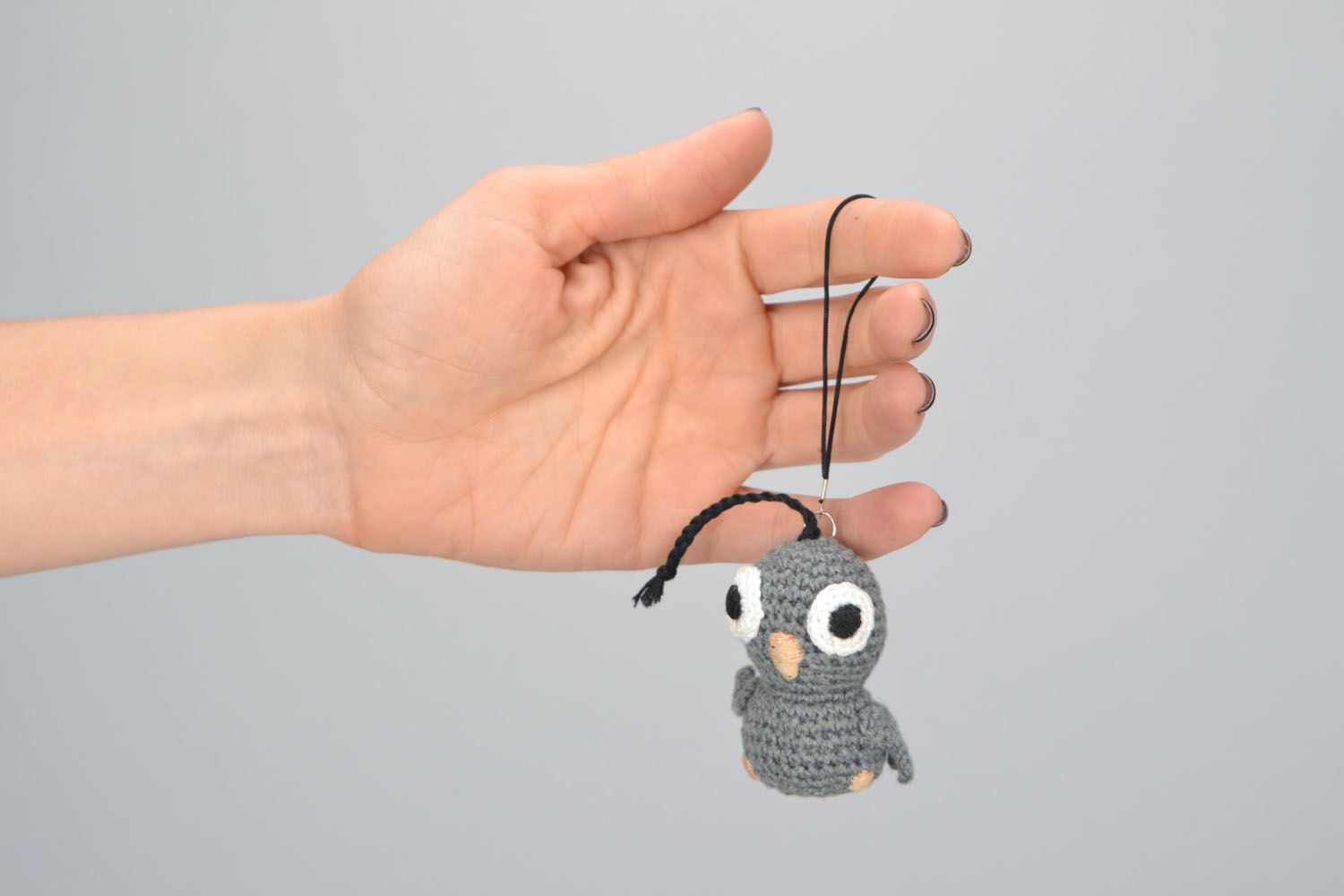 Crochet keychain Owl photo 2