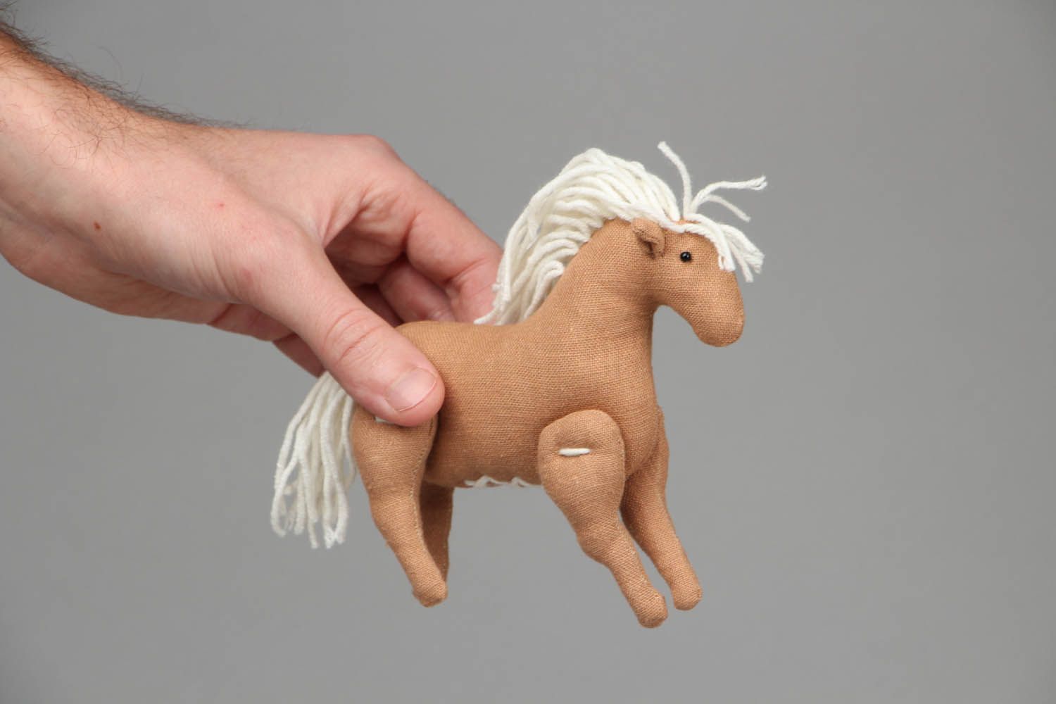 Stuffed toy horse photo 4