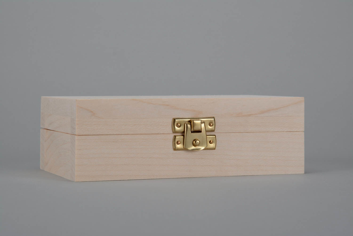 Personalised gift, rectangular wooden box blank photo 2