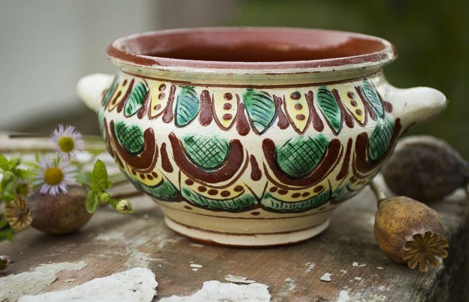 Handmade decorative bowl photo 1