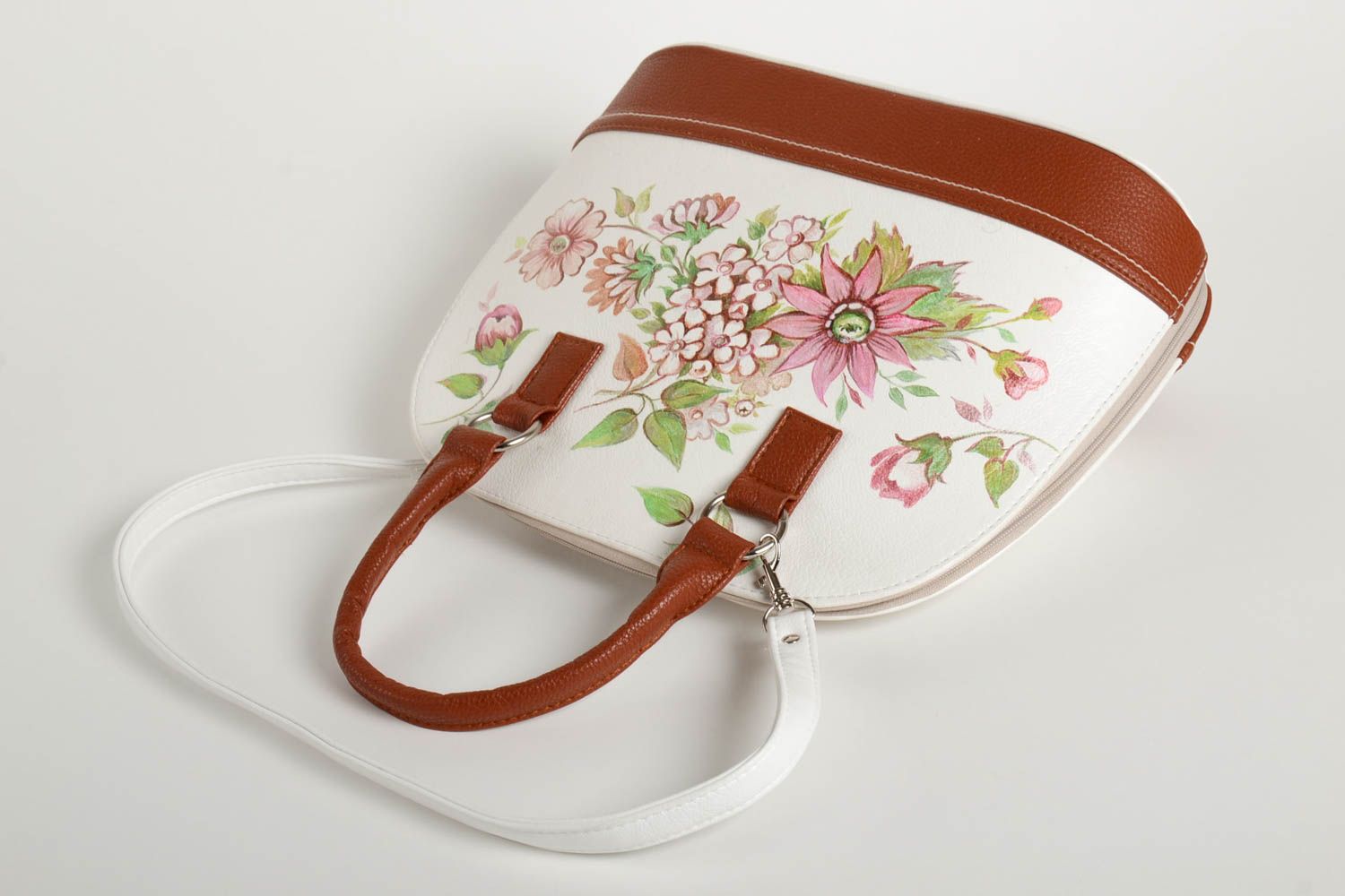 Summer leatherette handbag summer purse designer stylish purse gift for girl photo 4
