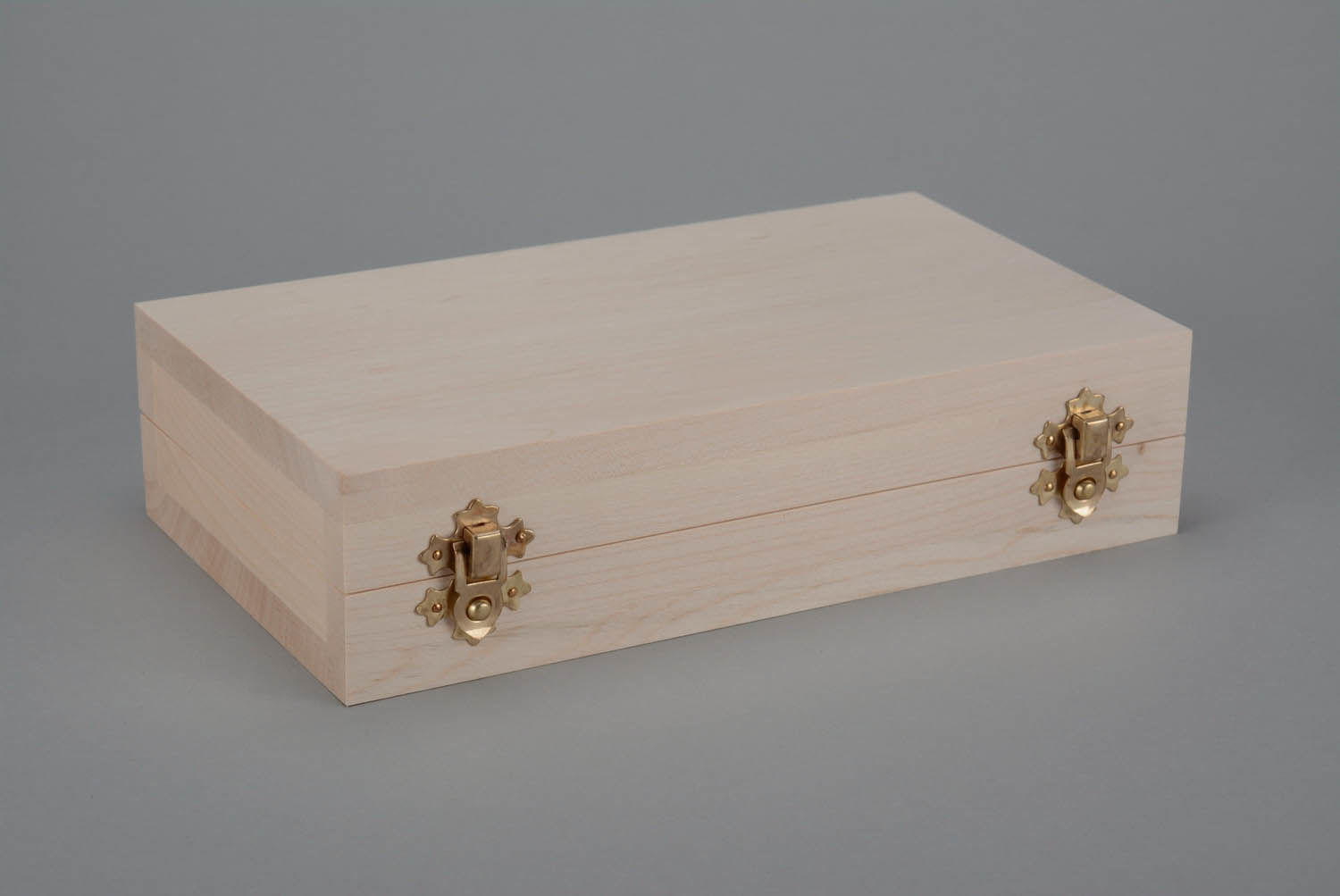 Wooden blank box for securities photo 1