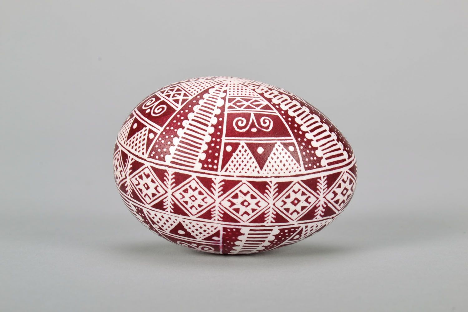Пасхальное яйцо с этнической росписью  фото 3