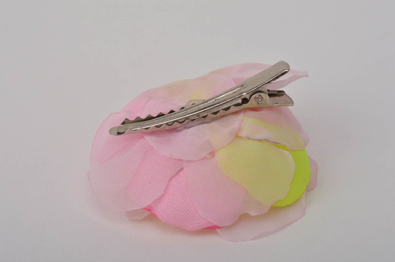 Handmade hair clip girls hair accessories flowers for hair gifts for girl photo 10