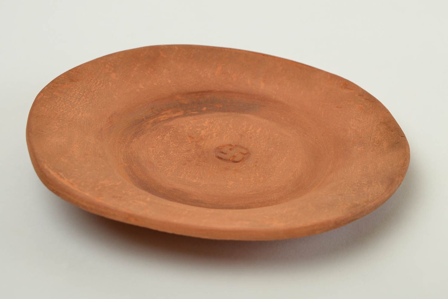 Plato de cerámica hecho a mano vajilla moderna utensilio de cocina original foto 4