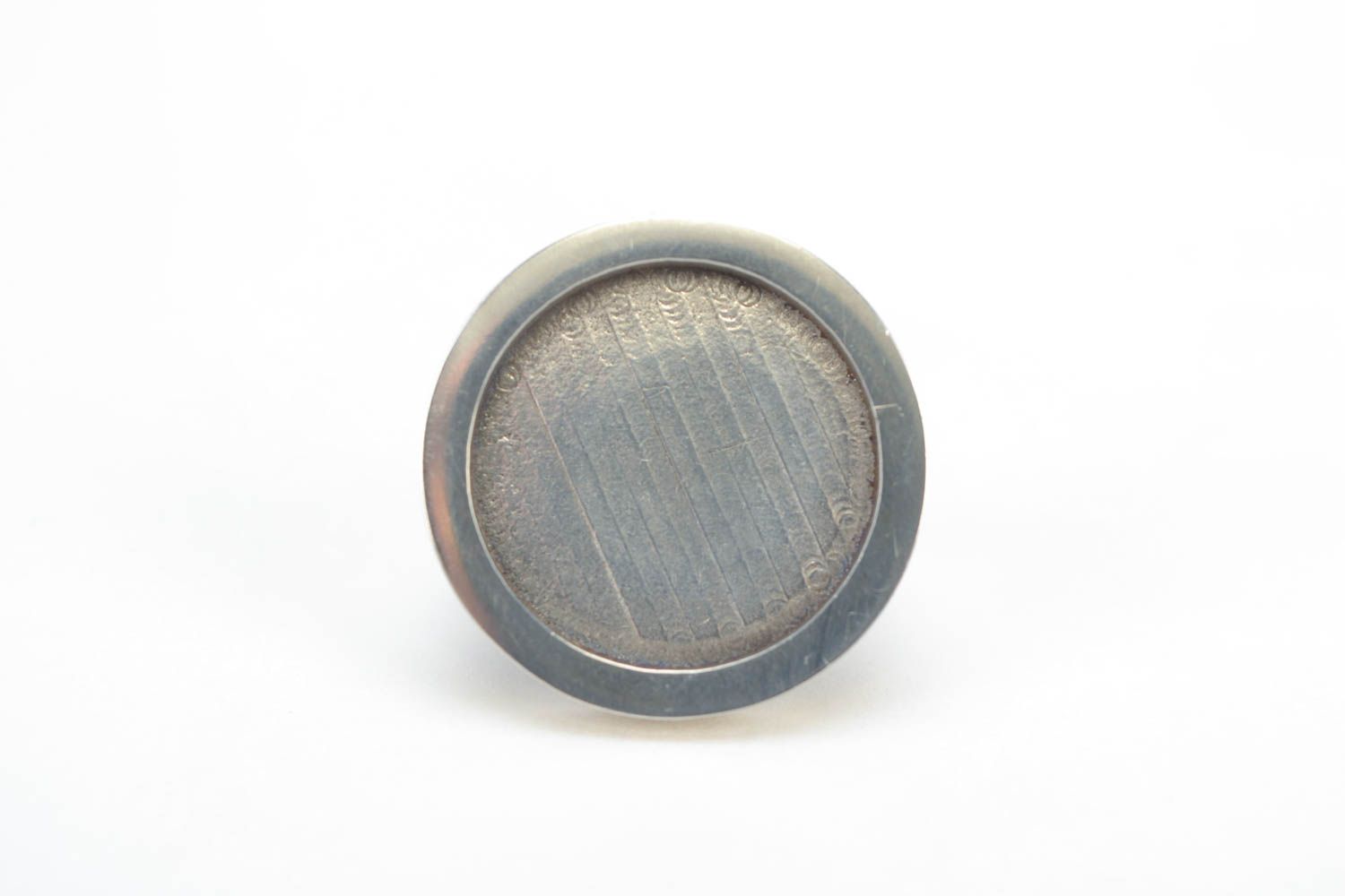 Fornitura para bisutería de metal artesanal para anillo von talla ajustable foto 1