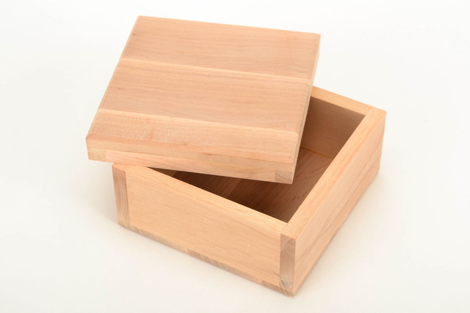 Wooden craft blank Jewelry Box photo 3