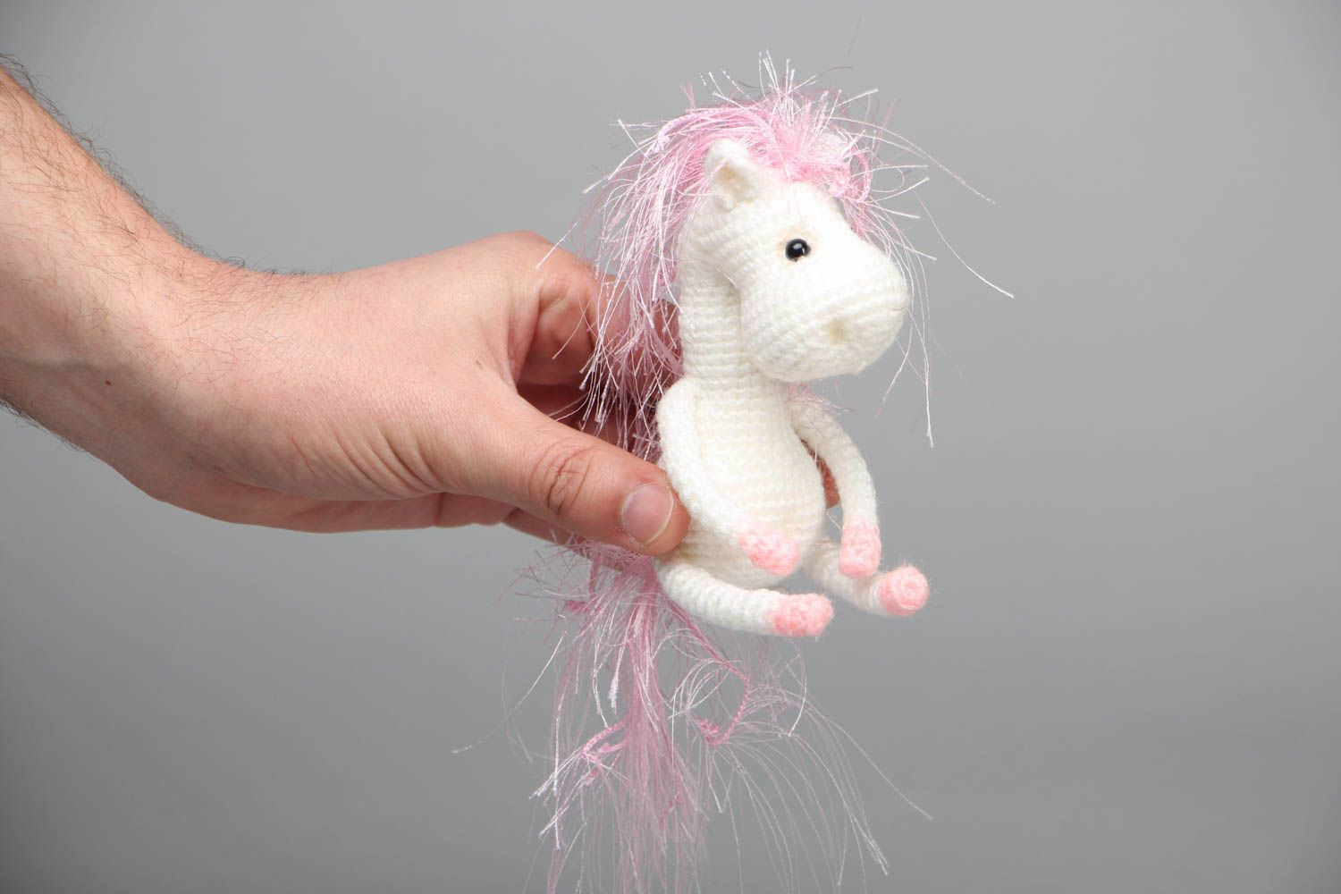 Designer crochet toy Pony photo 4