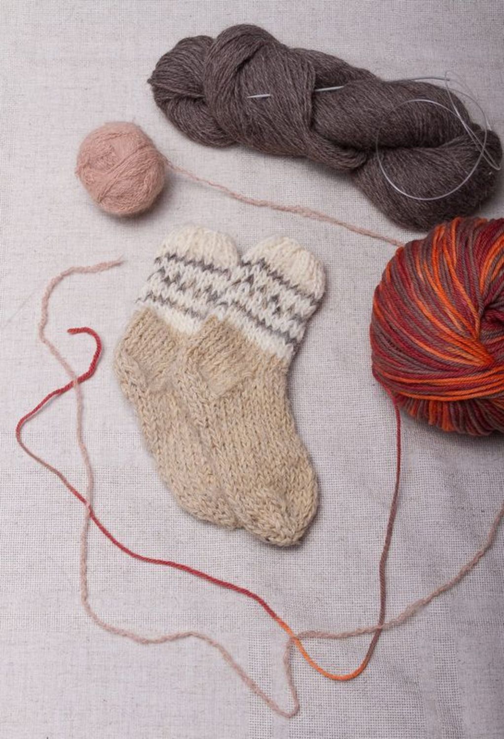 Soft woolen children's socks photo 1