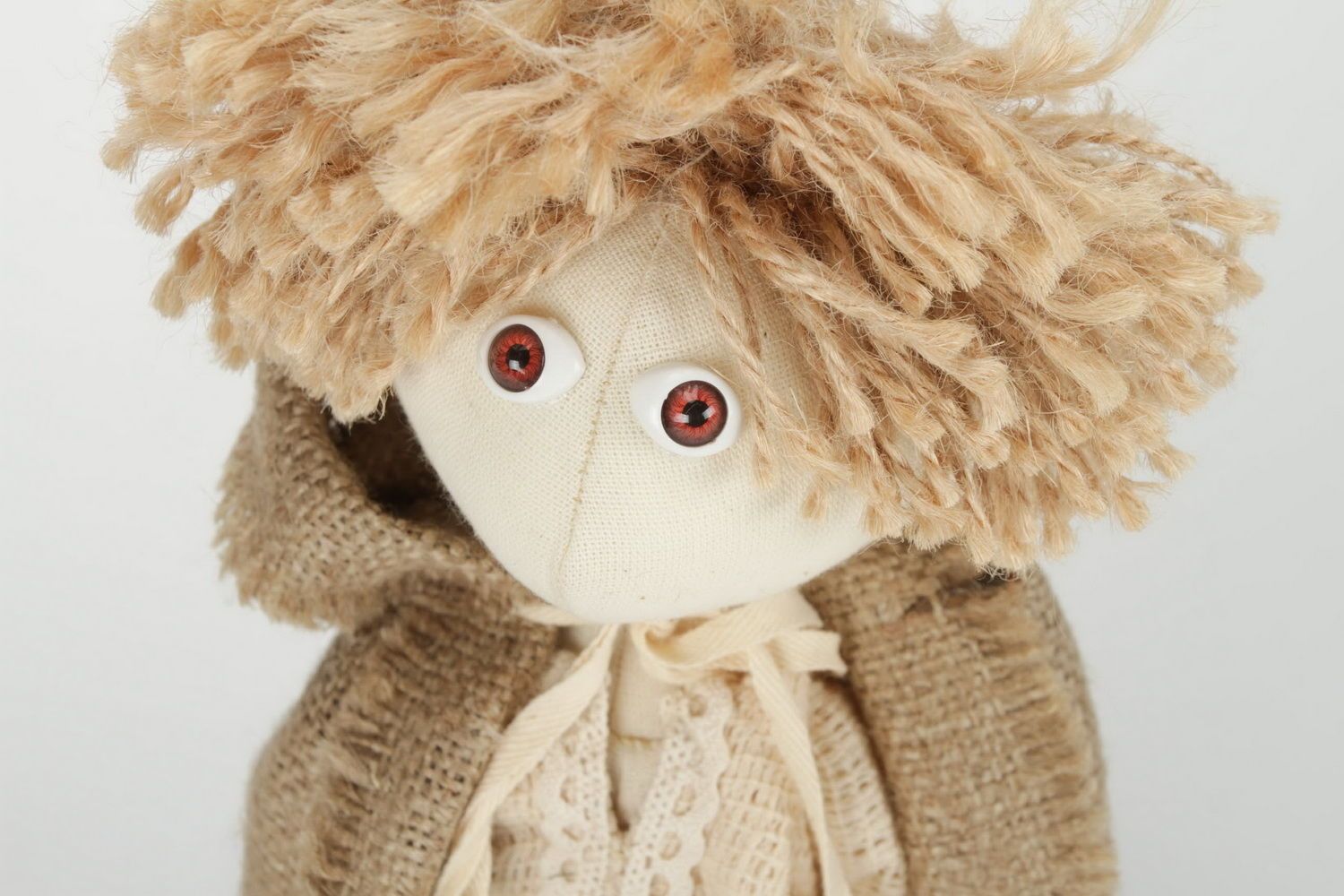 Puppe aus Textil Behüter des Waldes foto 3