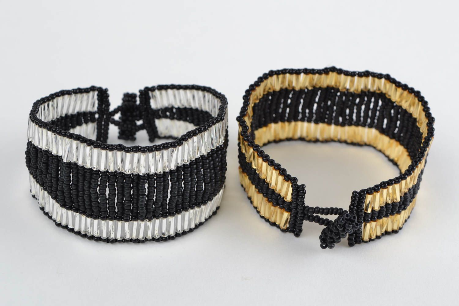 Two designer bracelets stylish unique accessories luxury bijouterie for woman photo 5