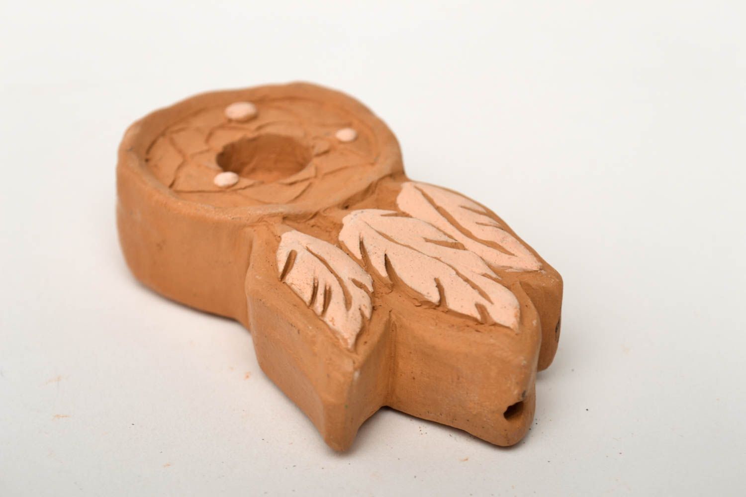 Keramik Handarbeit kleine Pfeife Geschenk aus Ton Pfeife zum Rauchen schön foto 4