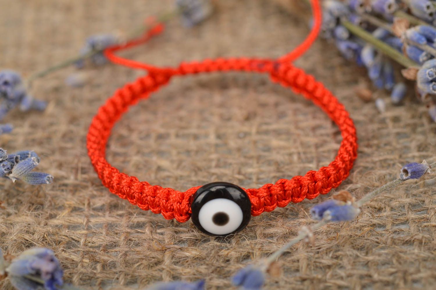 Handmade braided string bracelet woven friendship bracelet fashion accessories photo 1