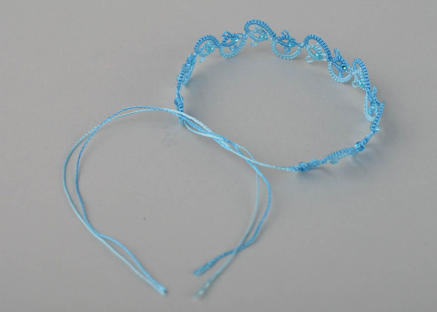 Beautiful handmade woven bracelet textile wrist bracelet designs gifts for her photo 5