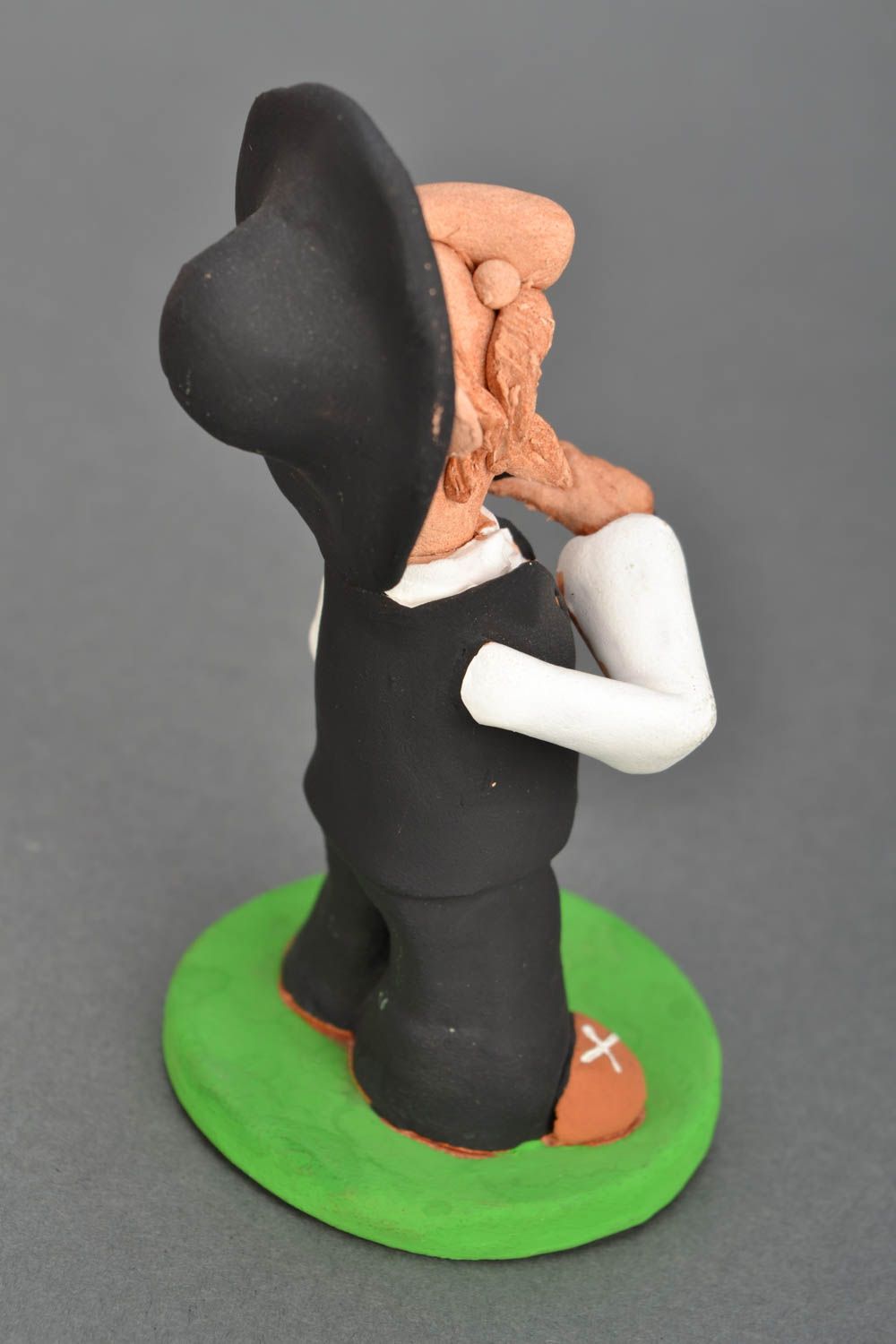 Ceramic statuette Jew with Violin photo 5