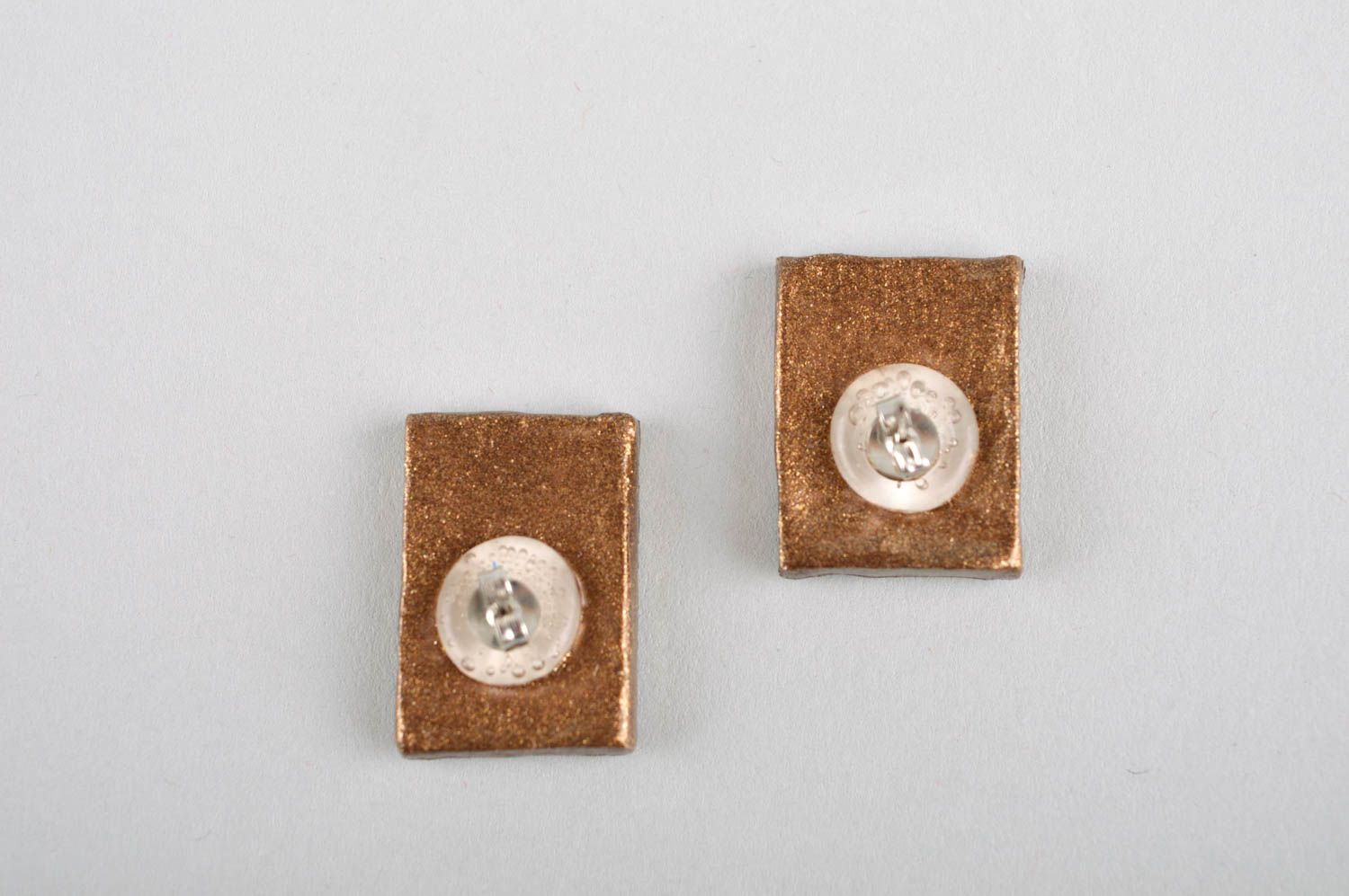 Exclusive handmade earrings polymer clay earrings plastic earrings for women photo 4