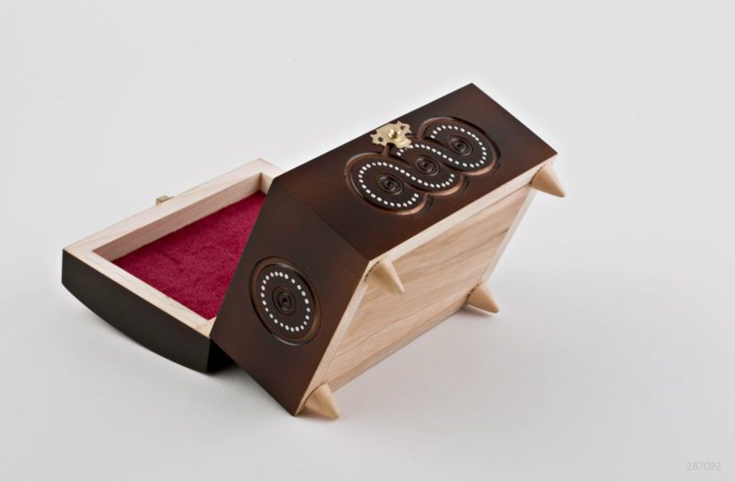 Small wooden box for jewelry photo 5