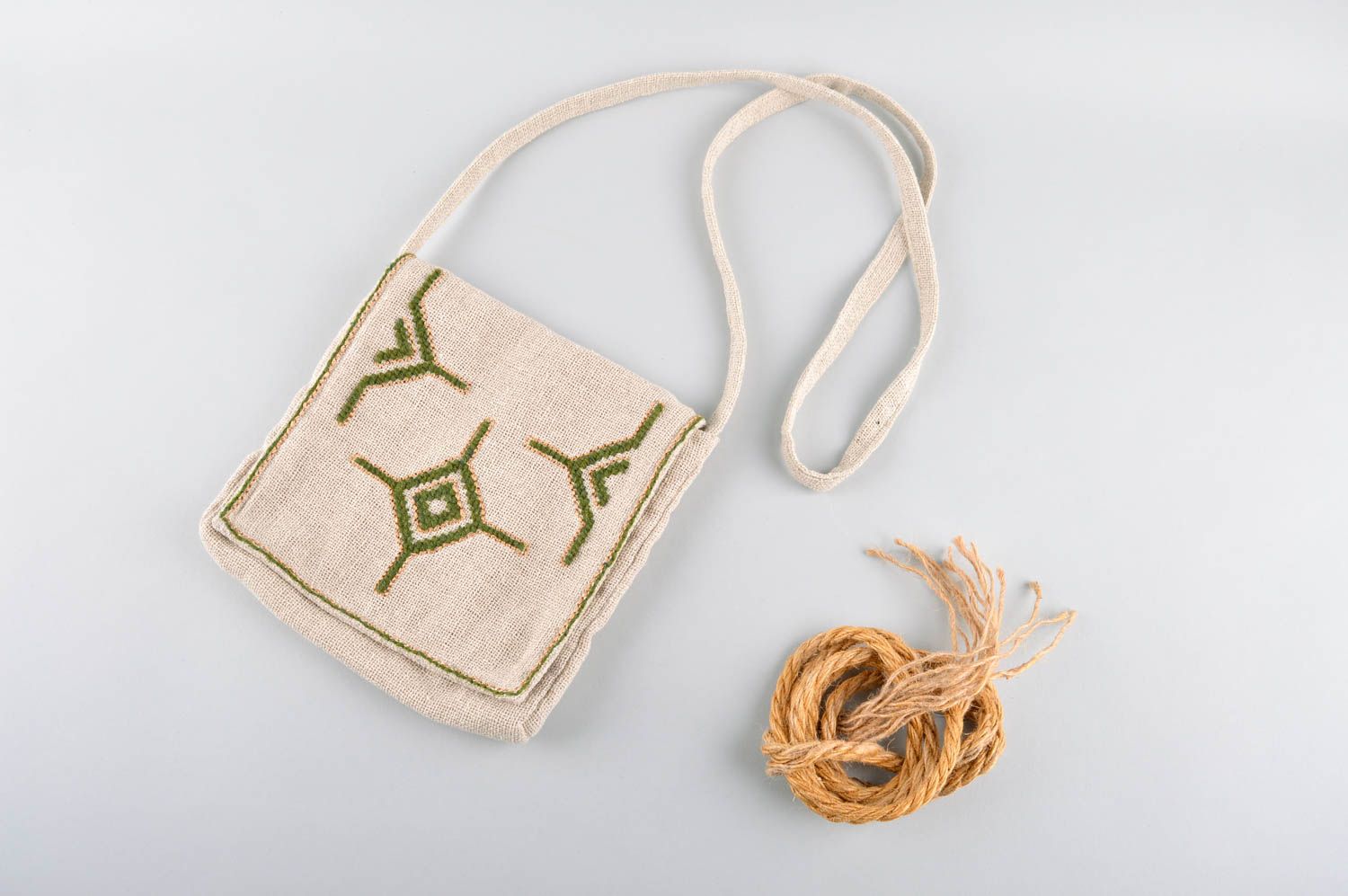 Handmade purse with embroidery ethnic purse stylish handbag elegant purse photo 1