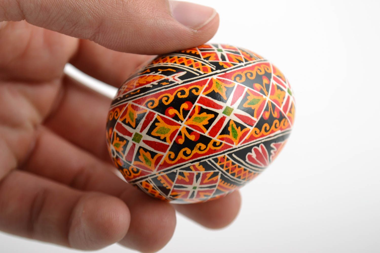 Huevo de Pascua hecho a mano decoración del hogar foto 2
