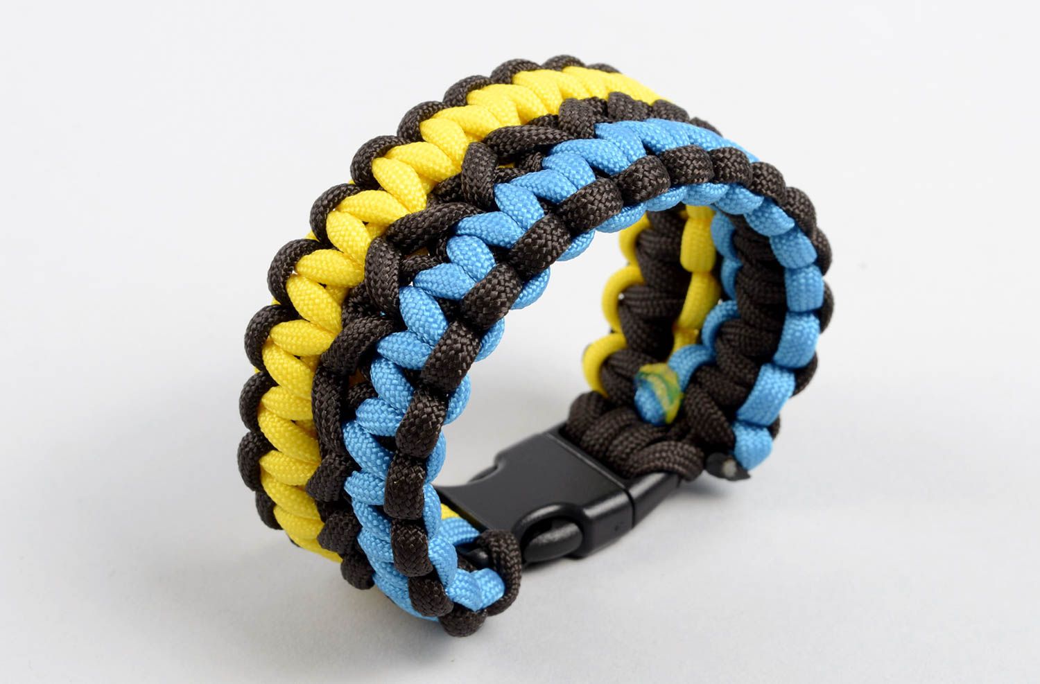 Handmade braided friendship bracelet paracord bracelet parachute men bracelet photo 4