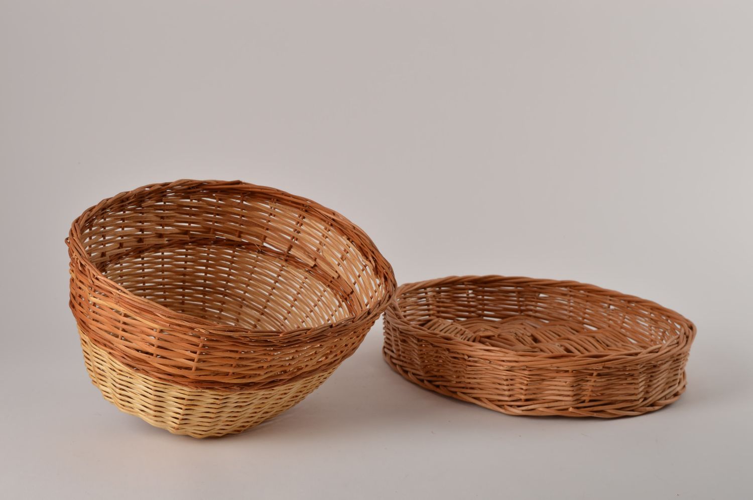 Handmade woven kitchen utensil designer woven basket for bread cute basket photo 4