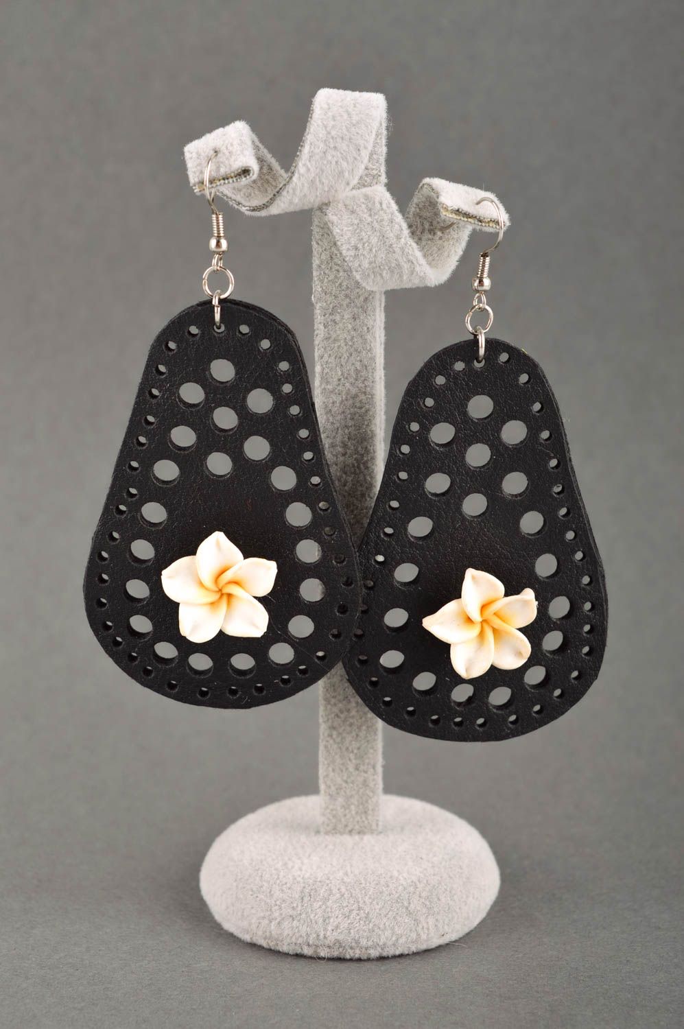 Exclusive handmade earrings stylish earrings polymer clay earrings for girls photo 1