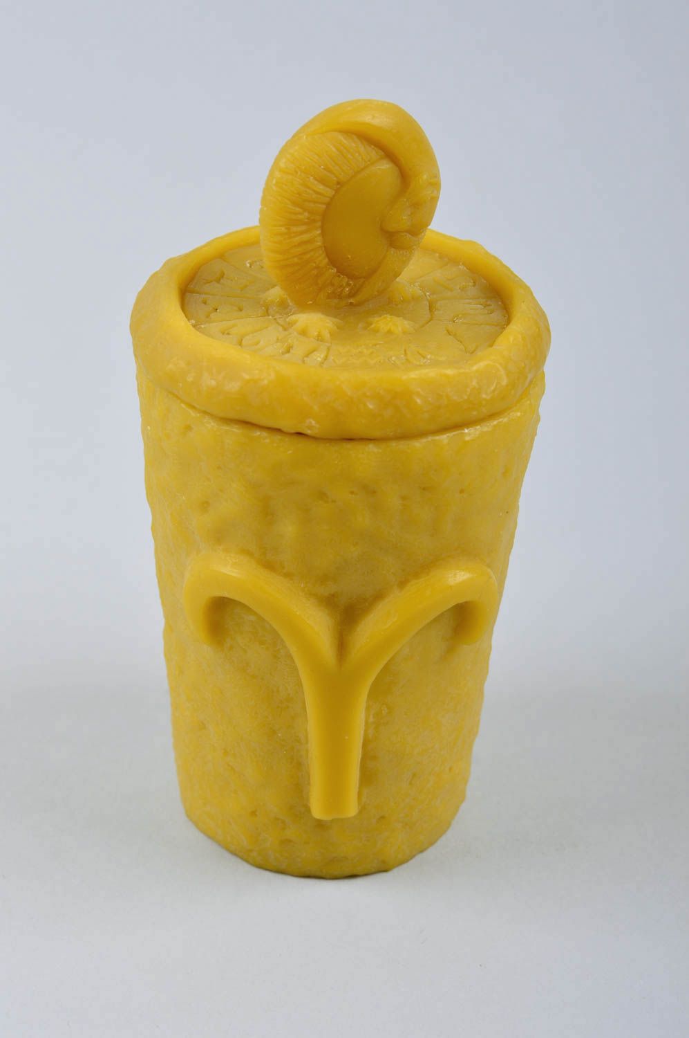 Vaso original de cera hecho a mano utensilio de cocina regalo artesanal foto 8