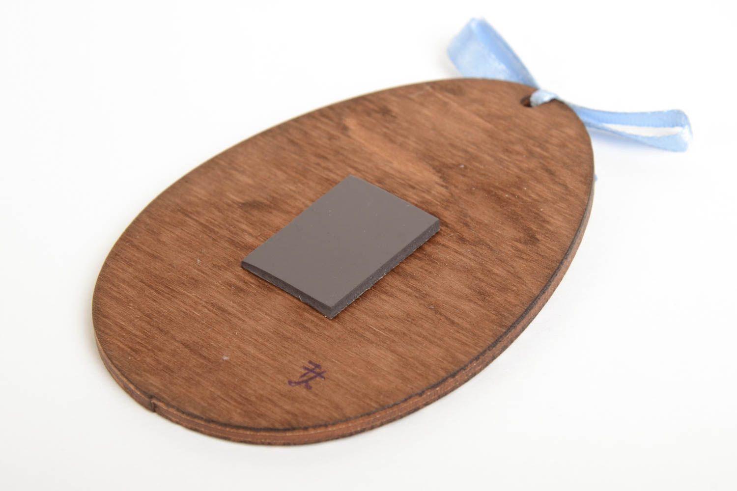 Hamdmade Holz Magnet Magnet für Kühlschrank Deko Ei Ostern Dekoration bunt foto 5