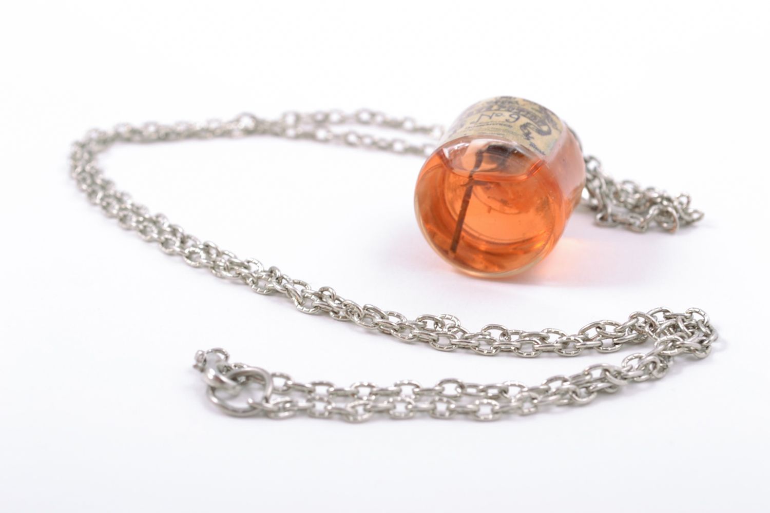 Glass pendant on long chain Love Potion photo 5