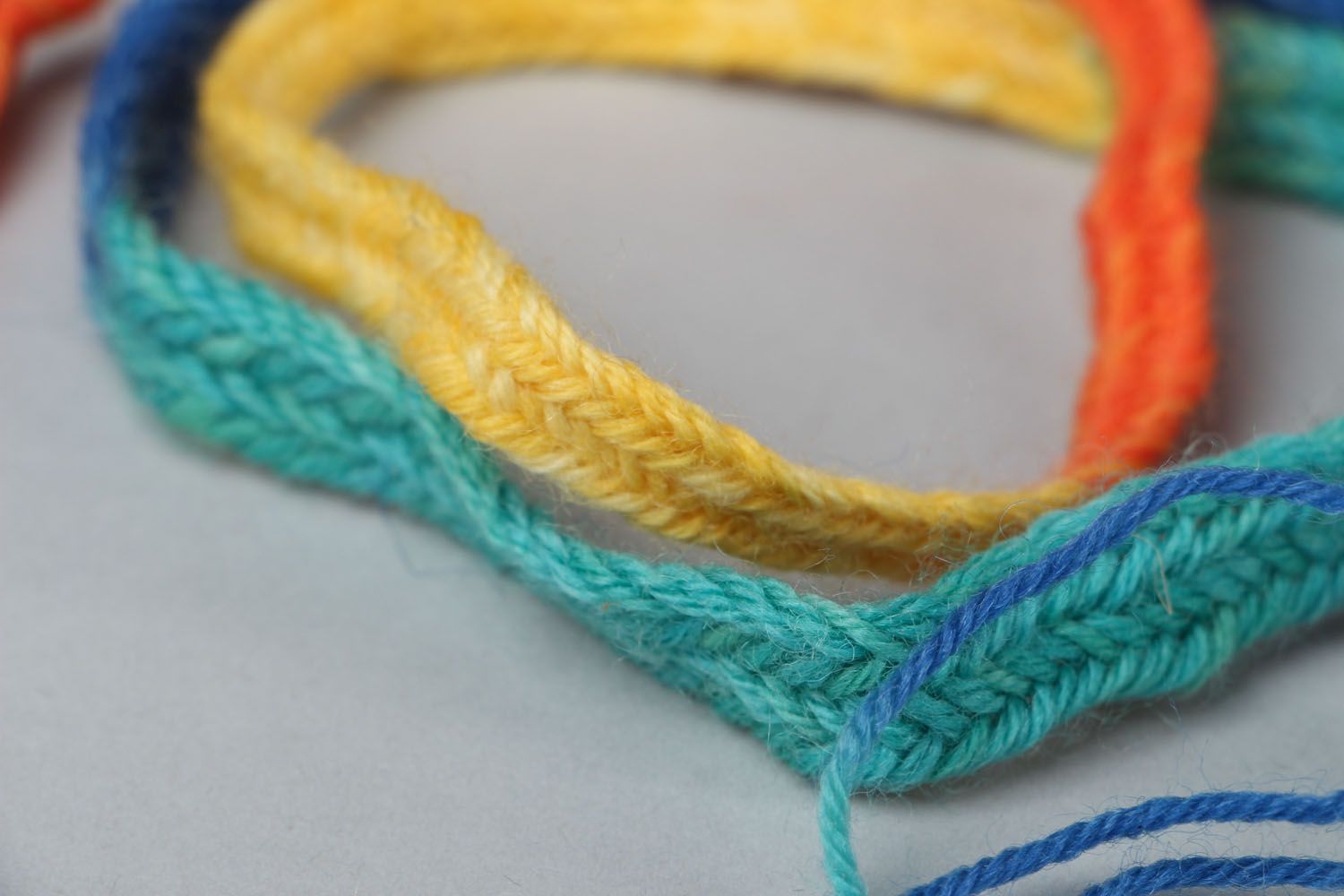 Colorful cord for curtains photo 3