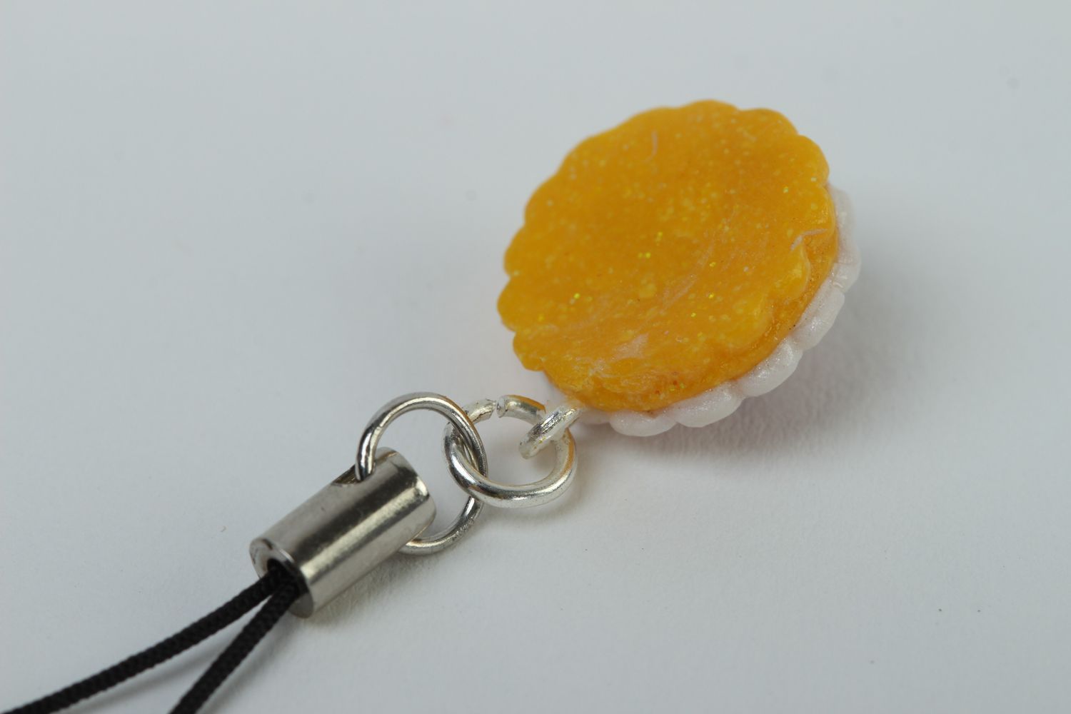 Handmade plastic phone charm best keychain cool keyrings fashion accessories photo 4