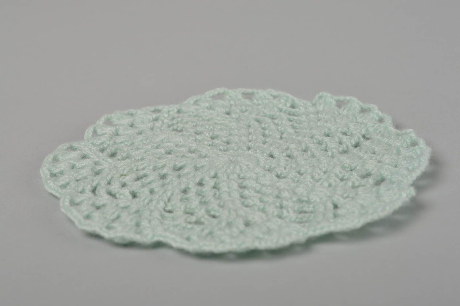 Handmade napkin designer napkin crocheted napkin kitchen accessory table napkin photo 5