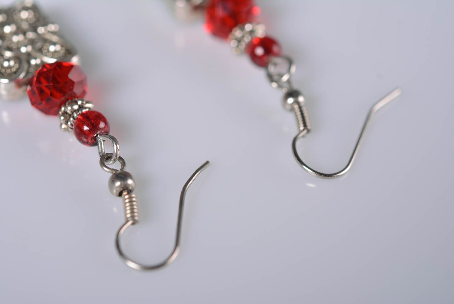 Handmade beaded earrings woven bead earrings beautiful jewellery gifts for her photo 5