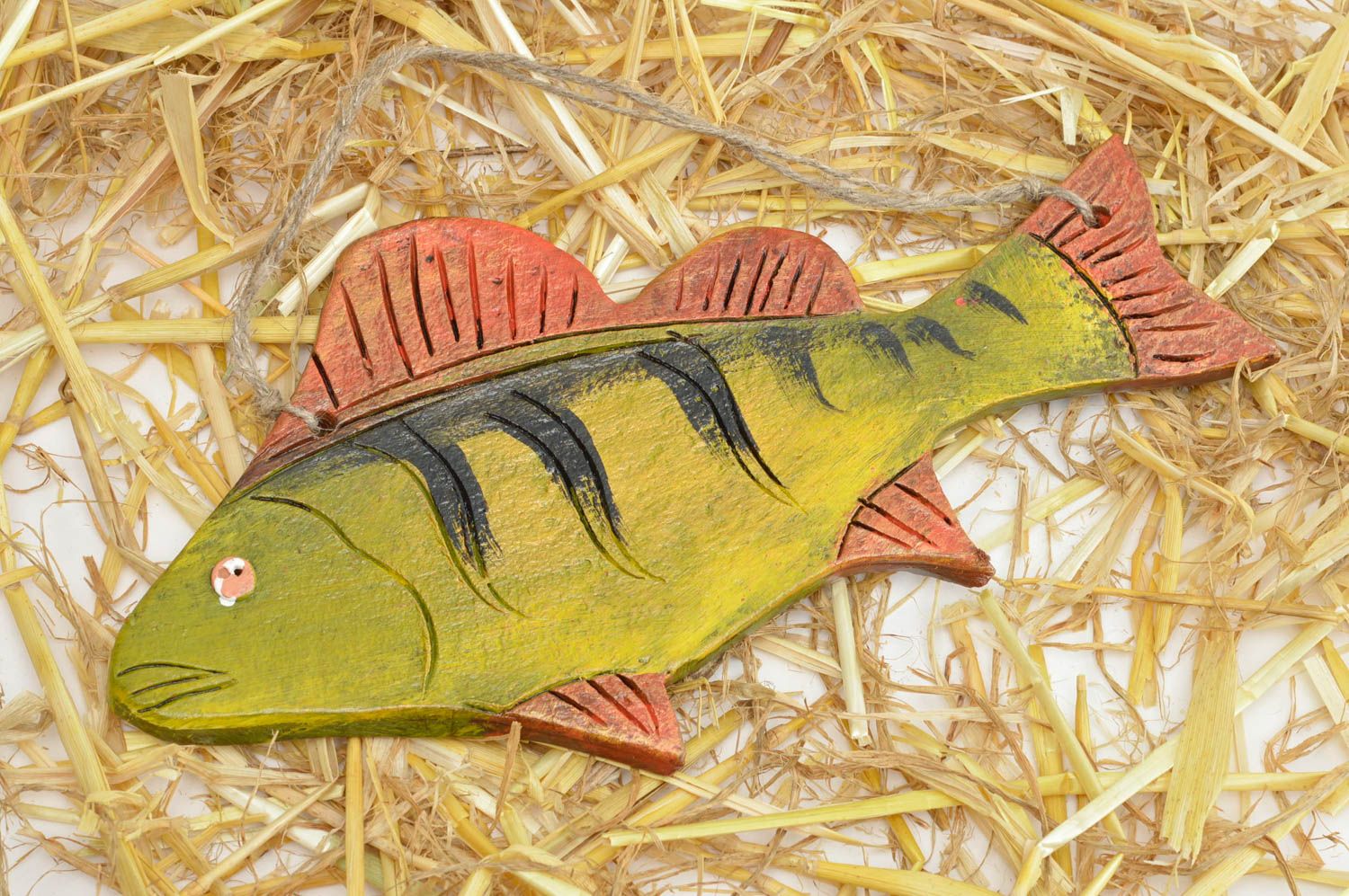 Relief aus Ton handmade Keramik Bild Rreliefbild modern Keramik Wandbild Fisch foto 1