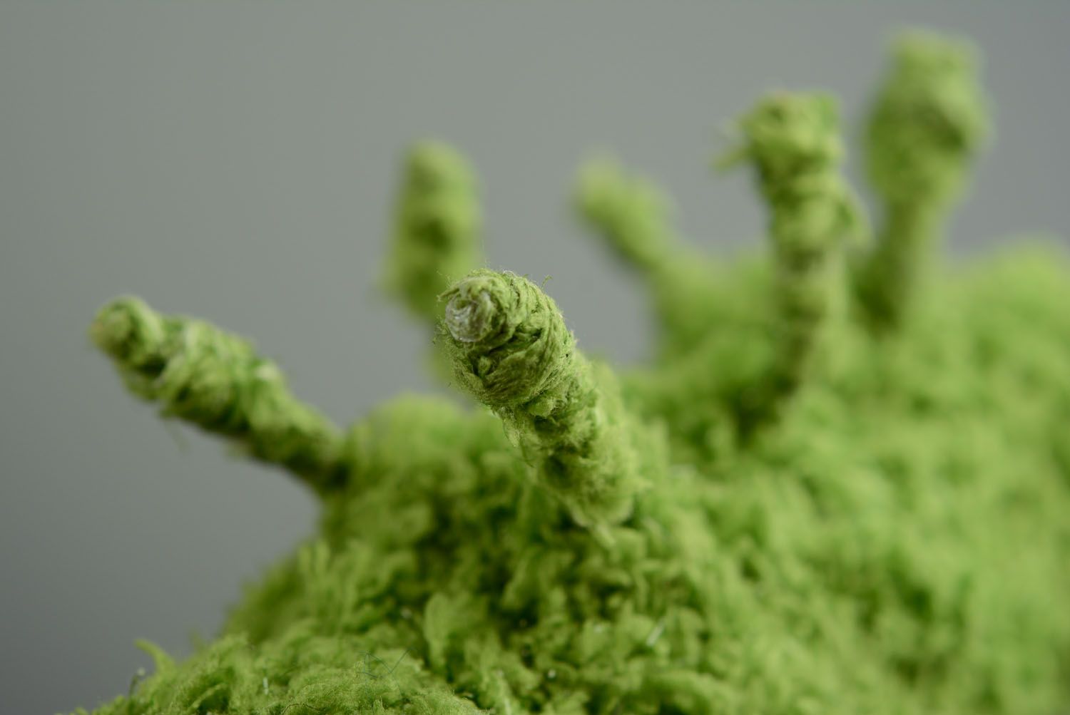 Homemade crochet toy Caterpillar photo 3