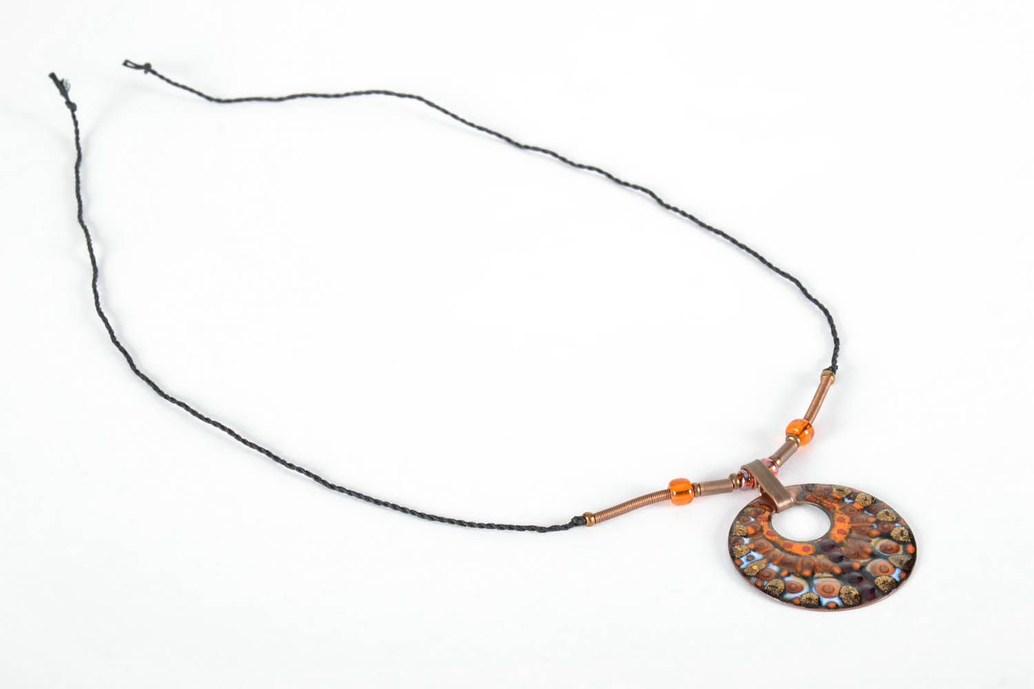 Copper necklace photo 4
