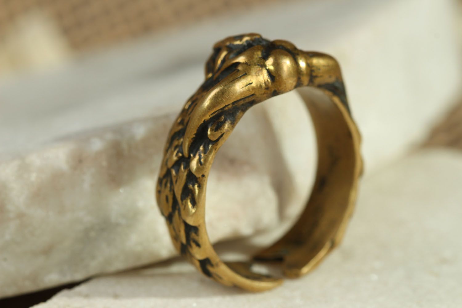 Bronze ring photo 2