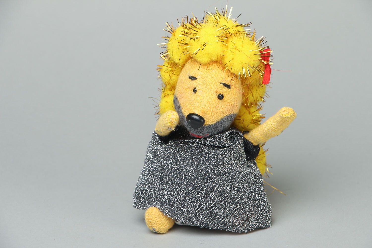 Handmade soft doll Hedgehog photo 1