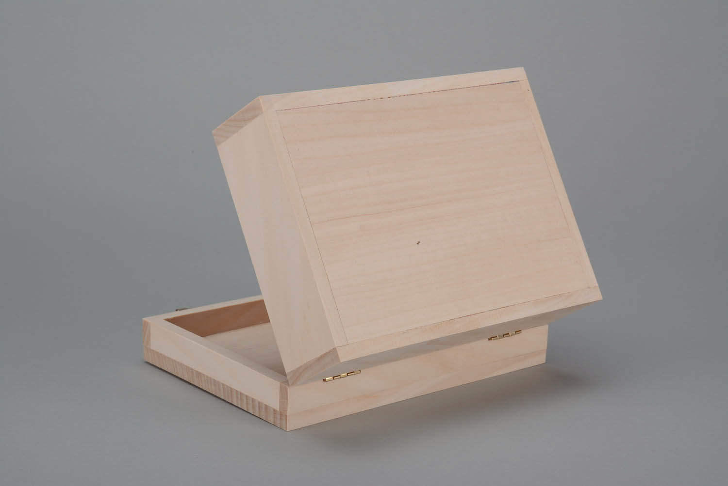 Roh-Holzschatulle für Schaffen foto 5
