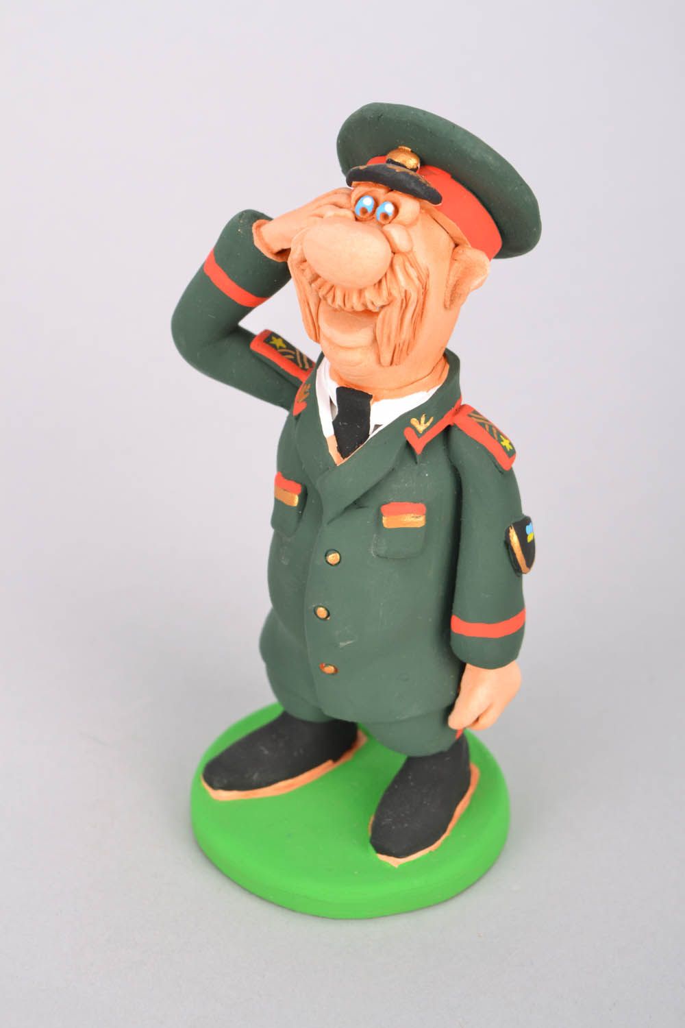 Ceramic figurine Military photo 3