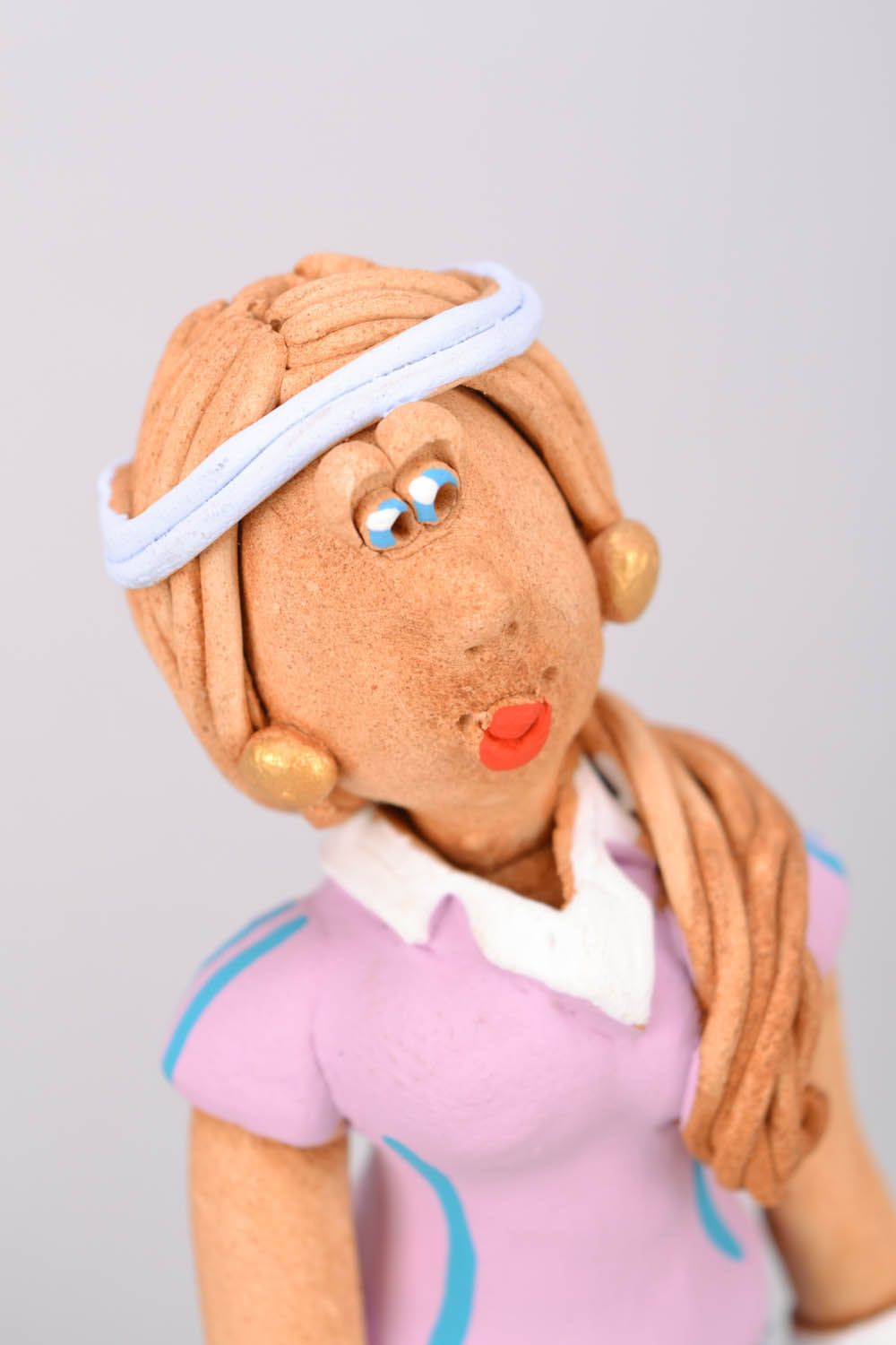 Figurine Tennis Player with a Racket photo 4