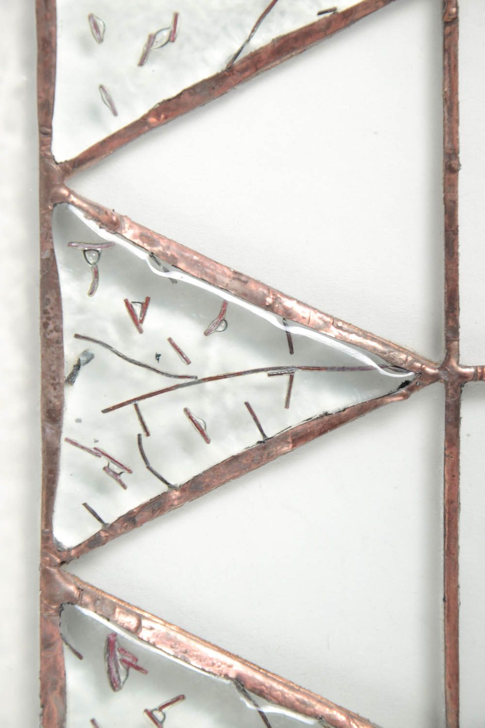 Tableau décoratif fait main Déco murale en verre Cadeau original vitrail photo 5