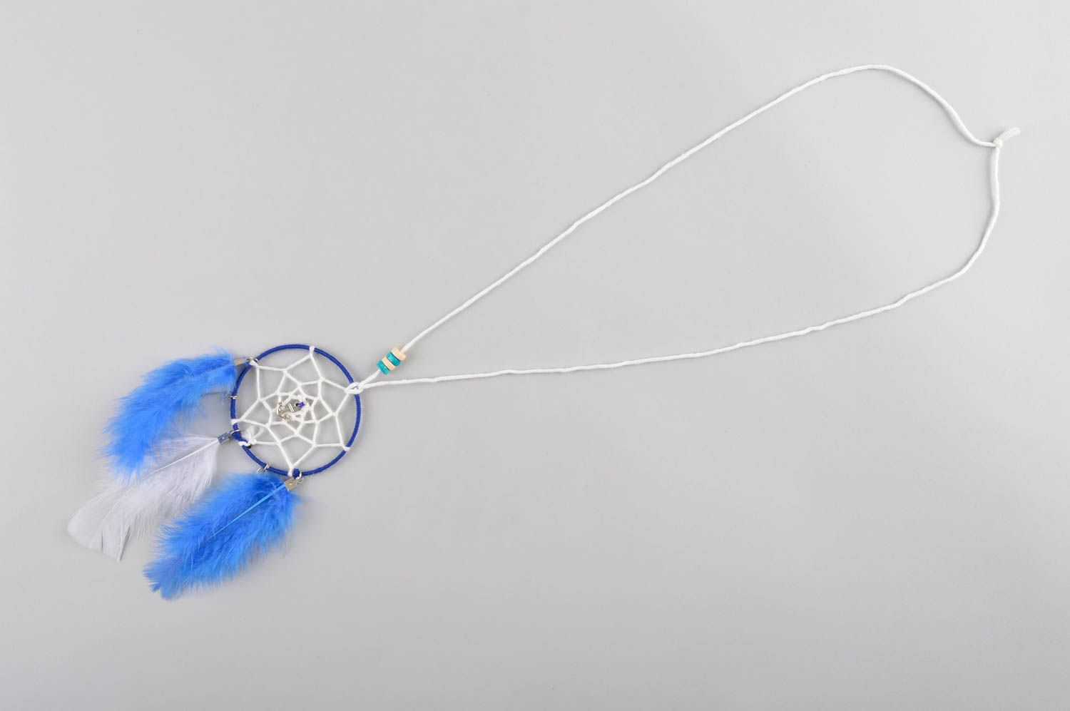 Stylish handmade Dreamcatcher unusual cute Indian amulet beautiful pendant photo 4