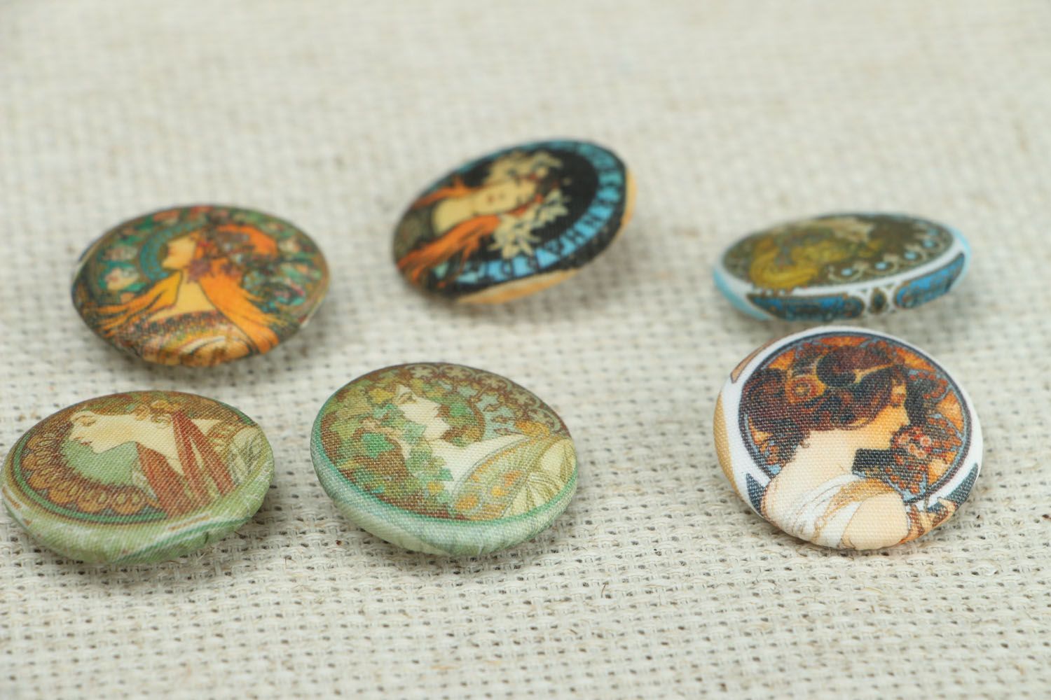 Set of decorative buttons photo 2