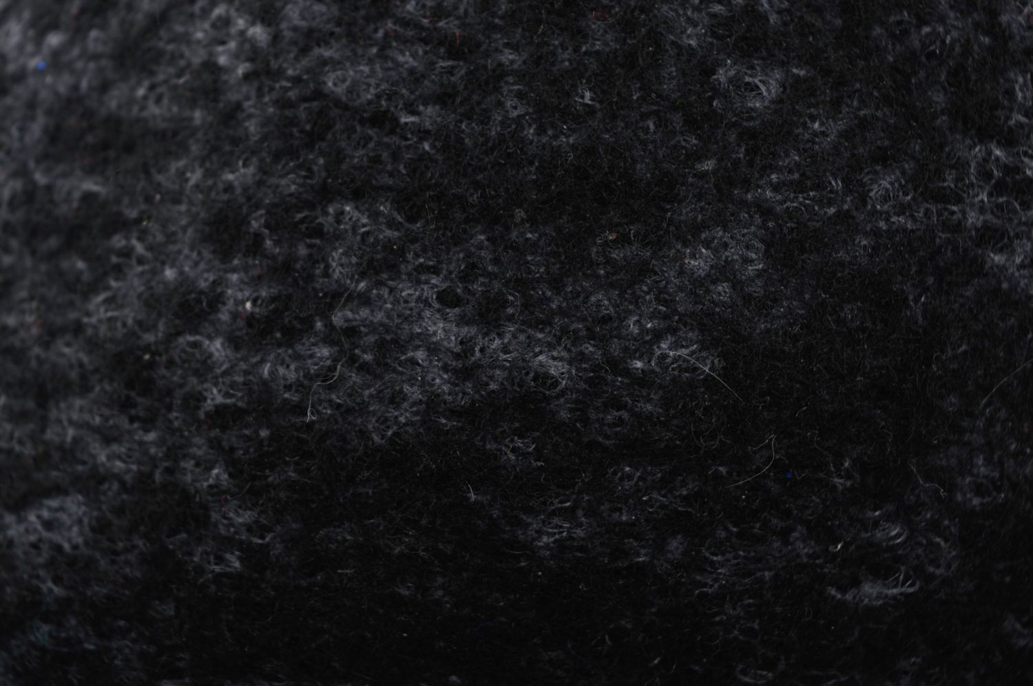Bonnet en laine noir avec oreilles de chat photo 3