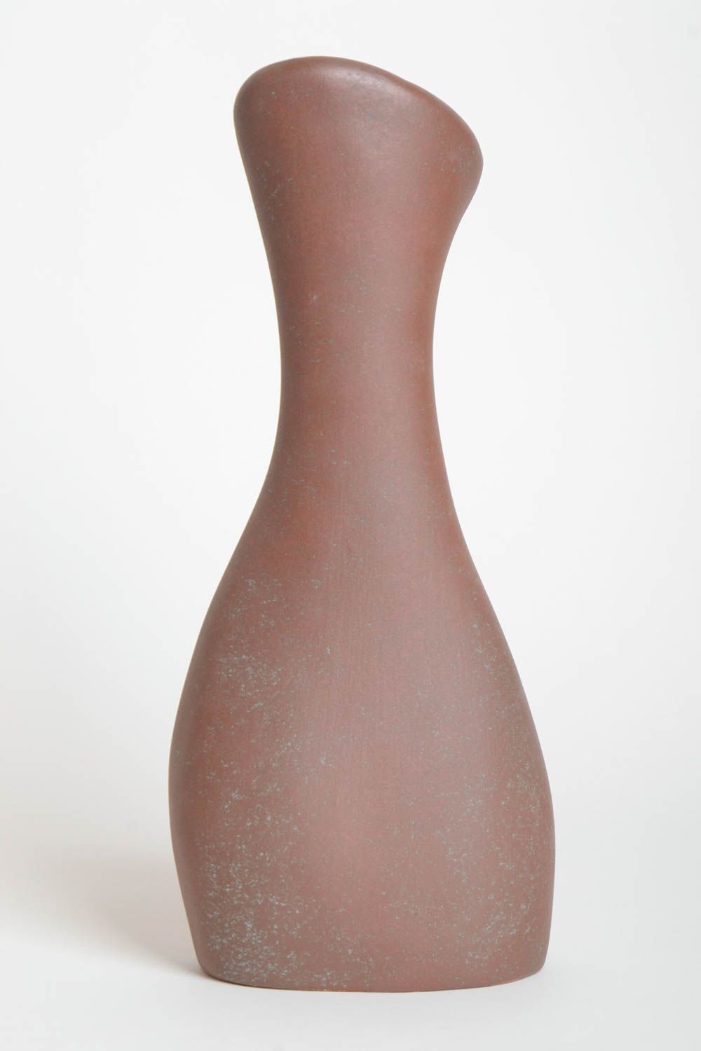 Vase argile fait main Déco maison motif insolite Cadeau original écologique photo 4