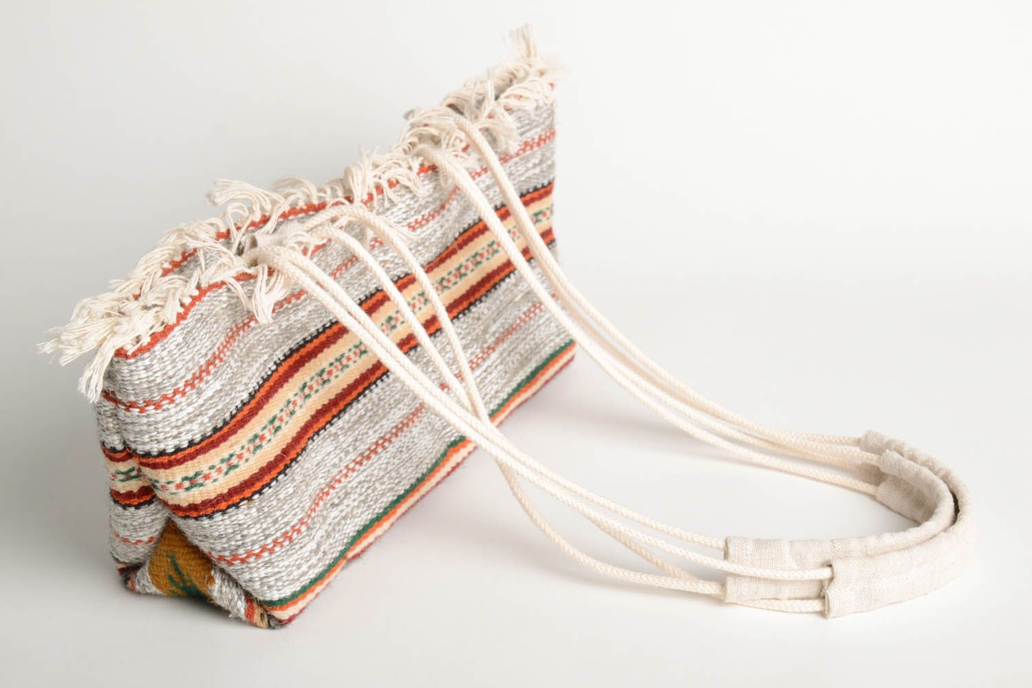 Handmade Damen Tasche aus Textil Accessoire für Frauen Umhänge Tasche ethnisch foto 5