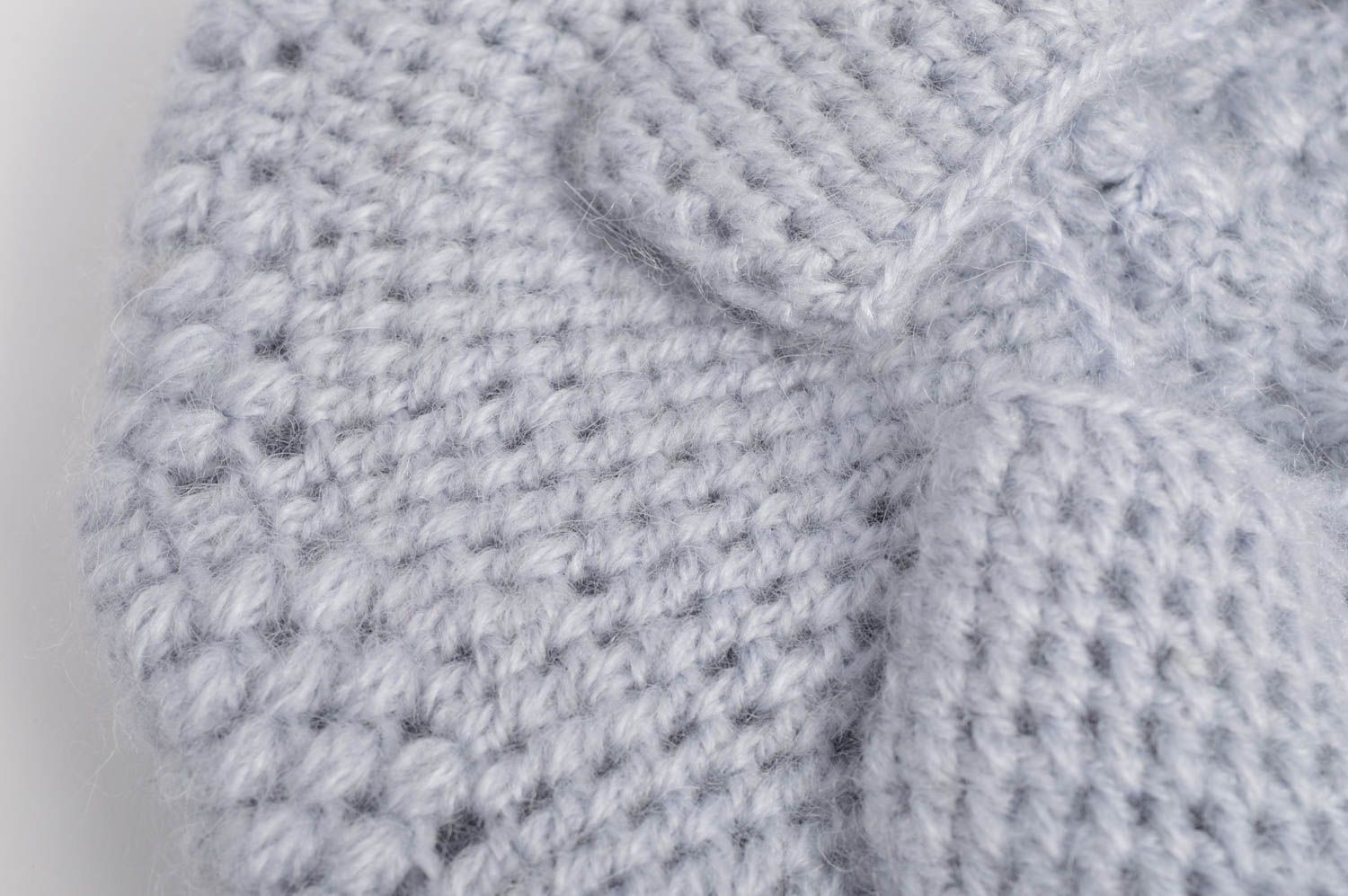Beautiful handmade crochet beret crochet wool hat kids warm hat types of hats photo 5