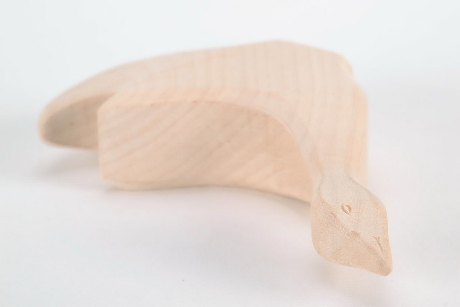 Figurine made from maple wood Goose photo 5